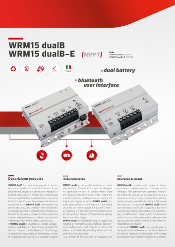 WRM15 dualB / WRM15 dualB-E