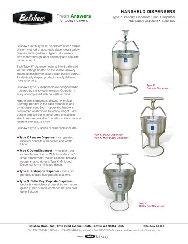 Handheld Depositors