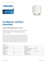 LuxSpace, surface mounted