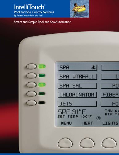 IntelliTouch Spa-Side Remote Controls