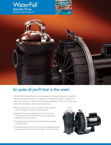 WaterFall Specialty Pumps