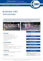 Barrière automatrique FBX (2 à 6,5m) - 1