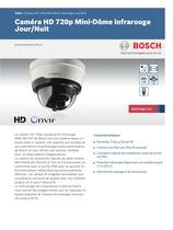 Vidéo/IP Cameras:Caméra HD 720p Mini-Dôme infrarouge Jour/Nuit - 1