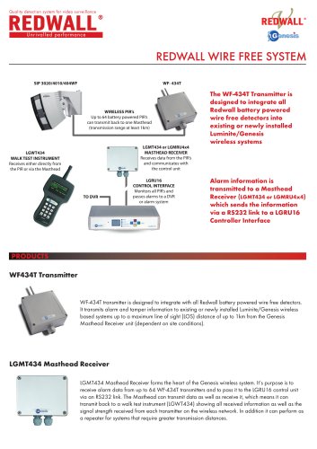 Redwall Wirefree System