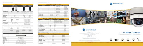 IP Series Cameras