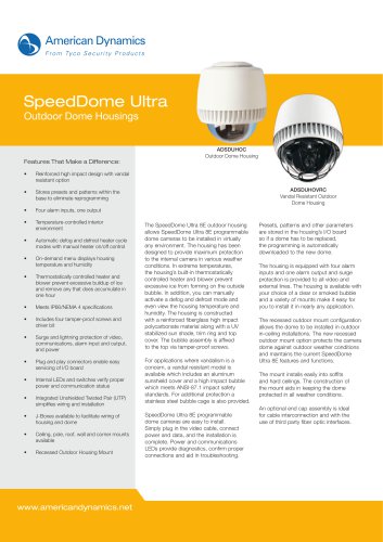 SpeedDome Ultra