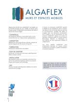 Catalogue produits Algaflex 2022 - 2