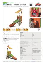 Piccolo 1 Forestic (avec toit) - 1
