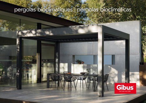 Pergolas bioclimatiques 2025