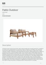 Pablo Outdoor ARMCHAIRS