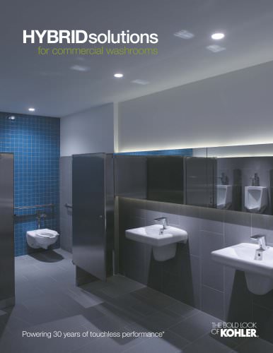 Hybrid Solutions for commercial washrooms