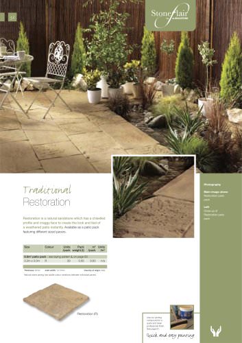 Contemporary paving Restoration