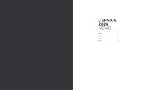 CATALOGUE NEWS CERSAIE 2024 - 2