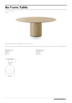 Re-Verre Table