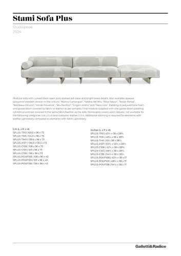 Stami Sofa Plus