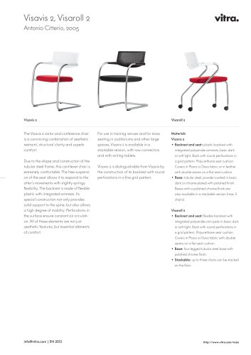 Visavis2 Visaroll2 Factsheet