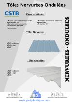 Tôles ondulées et nervurées - 1