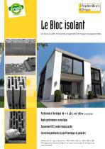 Blocs isolants - 1