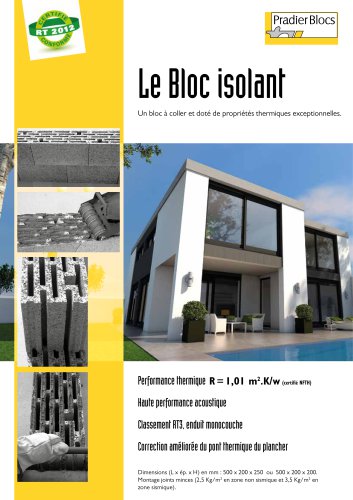 Blocs isolants