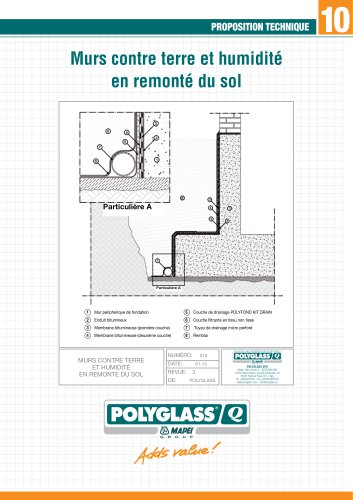 10 - Murs contre terre et humidité en remonté du sol