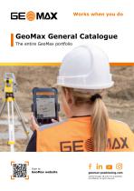 GeoMax General Catalogue