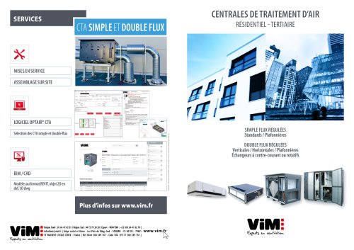 CENTRALES DE TRAITEMENT D&rsquo;AIR