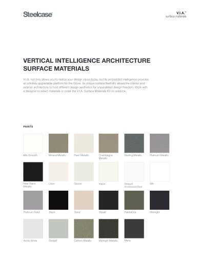 V.I.A. Surface Materials