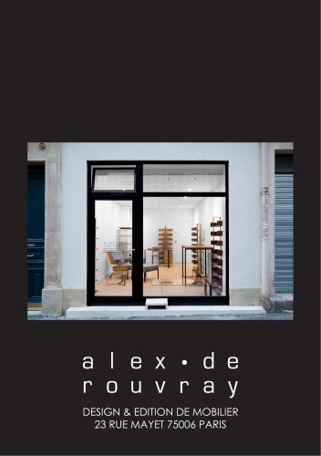 ALEX DE ROUVRAY DESIGN