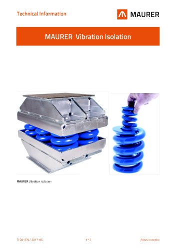 MAURER VIBRATION ISOLATION