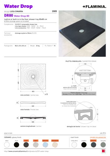 Water Drop | Technical details