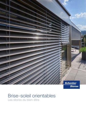 Brise-soleil orientables B2C