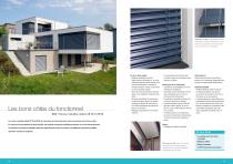 Brise-soleil orientables / stores à lamelles - 6