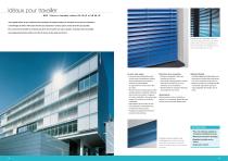 Brise-soleil orientables / stores à lamelles - 7