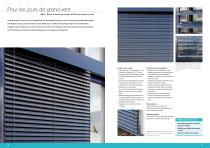 Brise-soleil orientables / stores à lamelles - 9