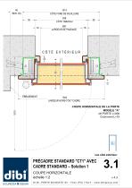 Solutions de pose pour les portes blindées Di.Bi. - 16