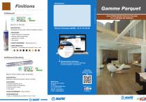 Gamme Parquet : solutions MAPEI pour le collage et la finition de parquet - 1