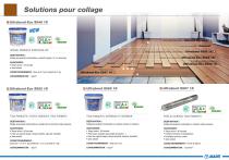 Gamme Parquet : solutions MAPEI pour le collage et la finition de parquet - 2