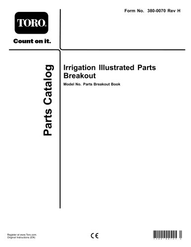 Illustrated Parts Catalog (Irrigation)