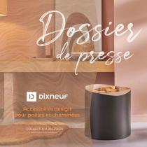 Nouvelle collection d’accessoires déco DIXNEUF pour poêles et cheminées – Saison 2023-2024