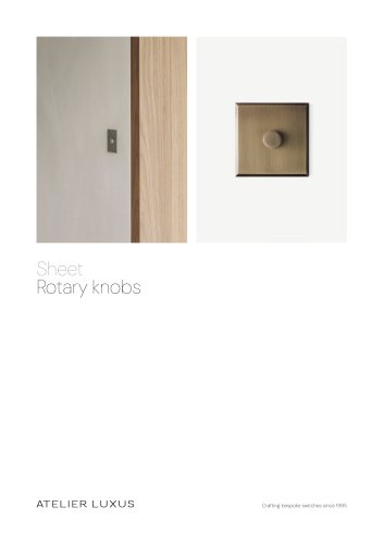 Rotary knobs