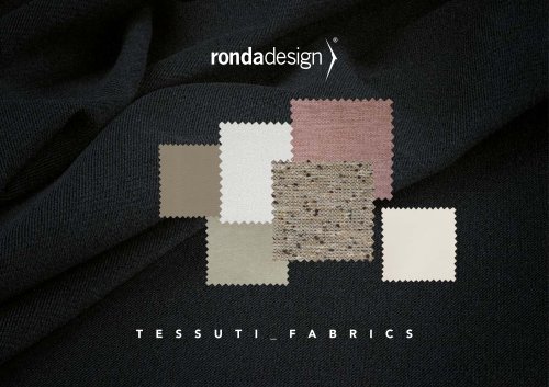 Ronda Design TESSUTI_FABRICS