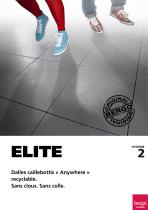 Bergo Elite - Dalles caillebottis « Anywhere » recyclable. Sans clous. Sans colle.