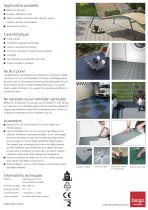 Bergo XL - Dalles caillebottis « Anywhere » recyclable. Sans clous. Sans colle. - 2