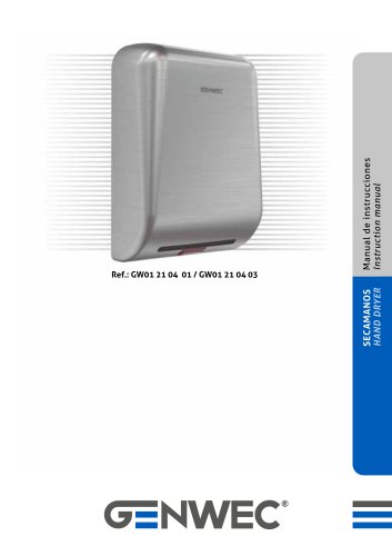 GW01 21 04 01 / GW01 21 04 03 nstruction manual