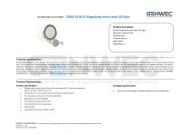 GW05 31 06 02 Magnifying mirror with LED light