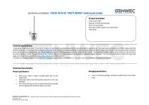 GW05 48 04 02 “CRETA SERIES” toilet brush holder