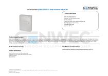 GW06 17 04 01 Wall mounted waste bin