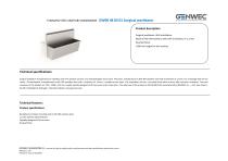 GW08 48 04 01 Surgical washbasin