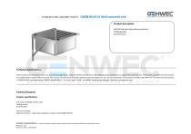 GW08 84 04 01 Wall mounted sink