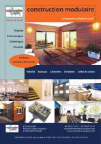 Plaquette Construction modulaire - 1